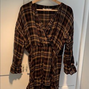 Plaid Zara dress